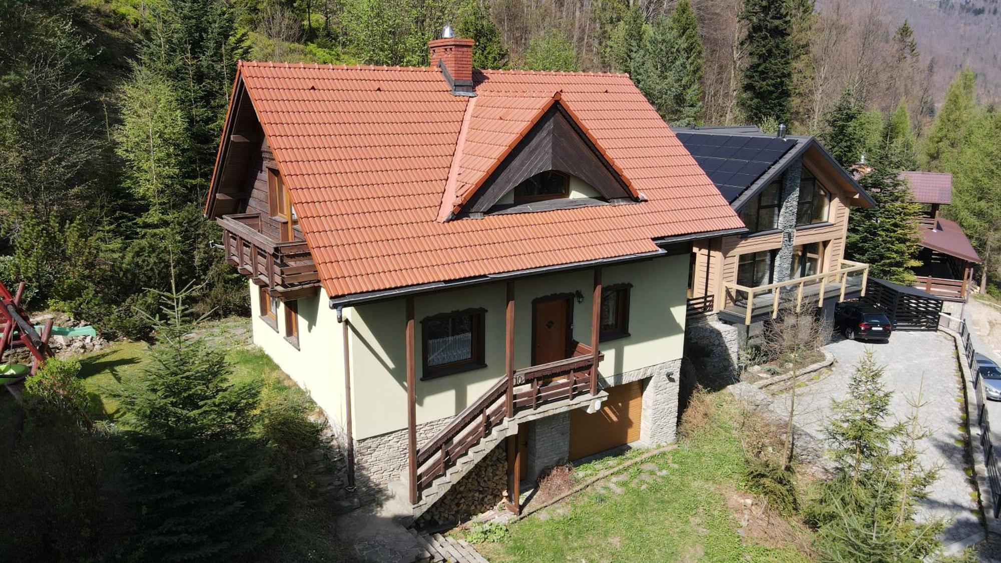 Malinowy Domek W Szczyrku Exteriör bild