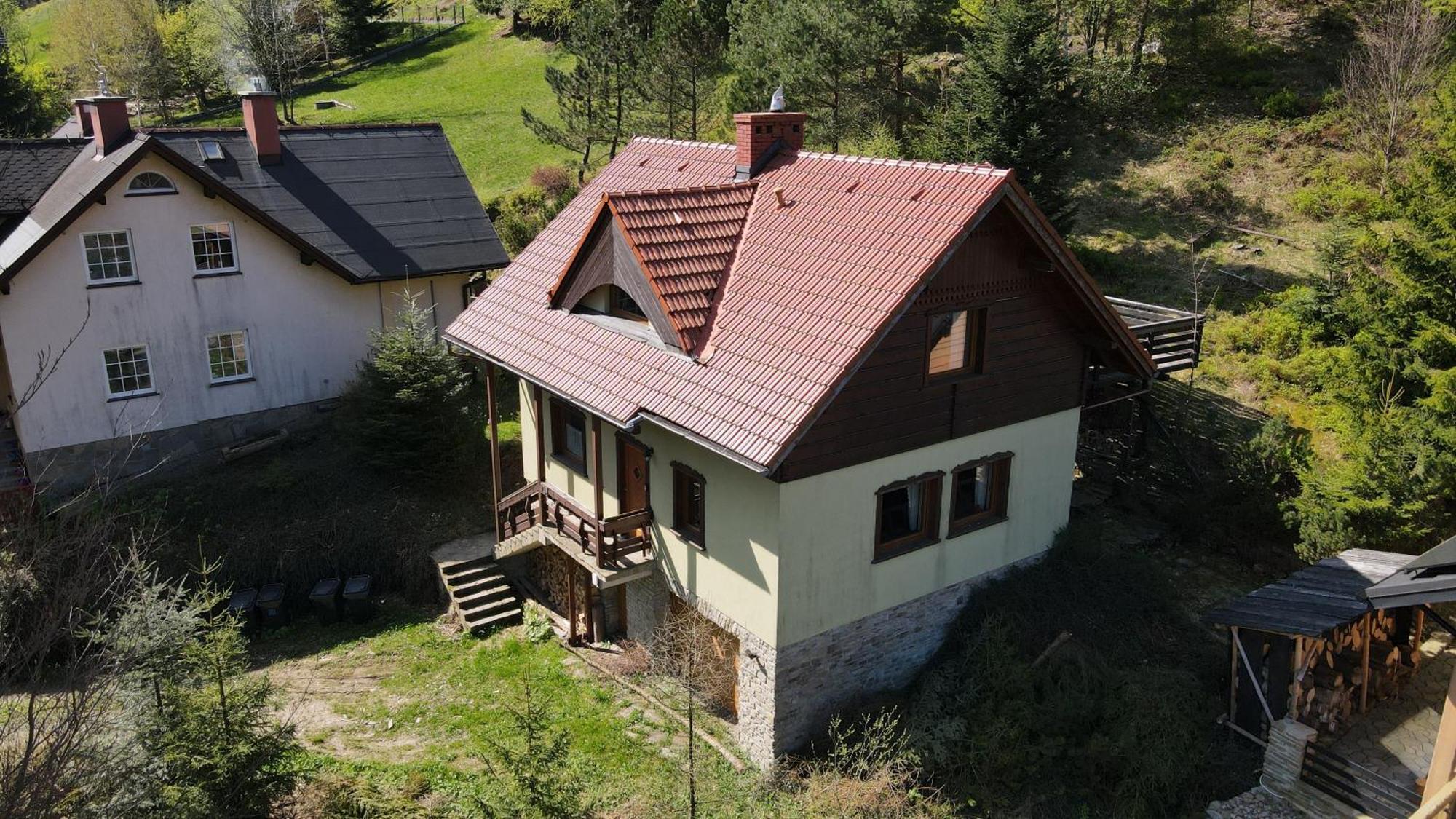 Malinowy Domek W Szczyrku Exteriör bild
